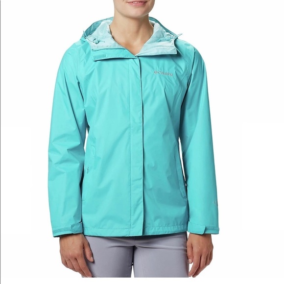 Columbia Arcadia II Hooded Packable Rain Jacket - Picture 2 of 15